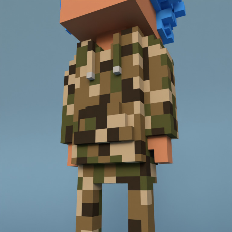 Meebit #18755 — Outfit
