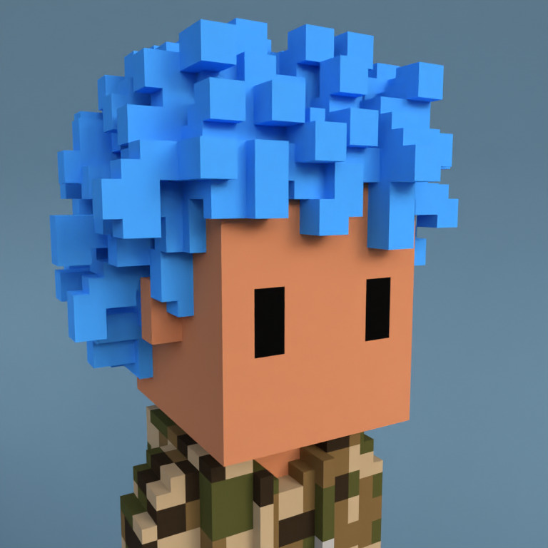 Meebit #18755 — Portrait