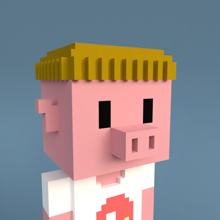 Meebit #18757 — Portrait