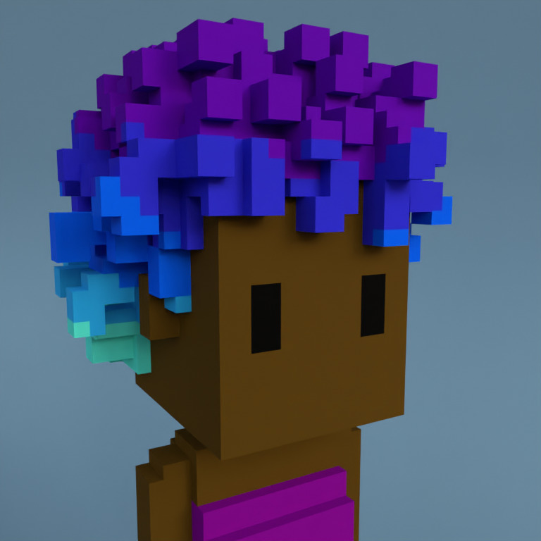 Meebit #18761 — Portrait