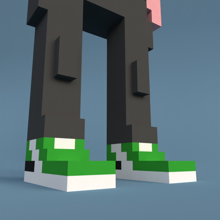 Meebit #18789 — Shoes