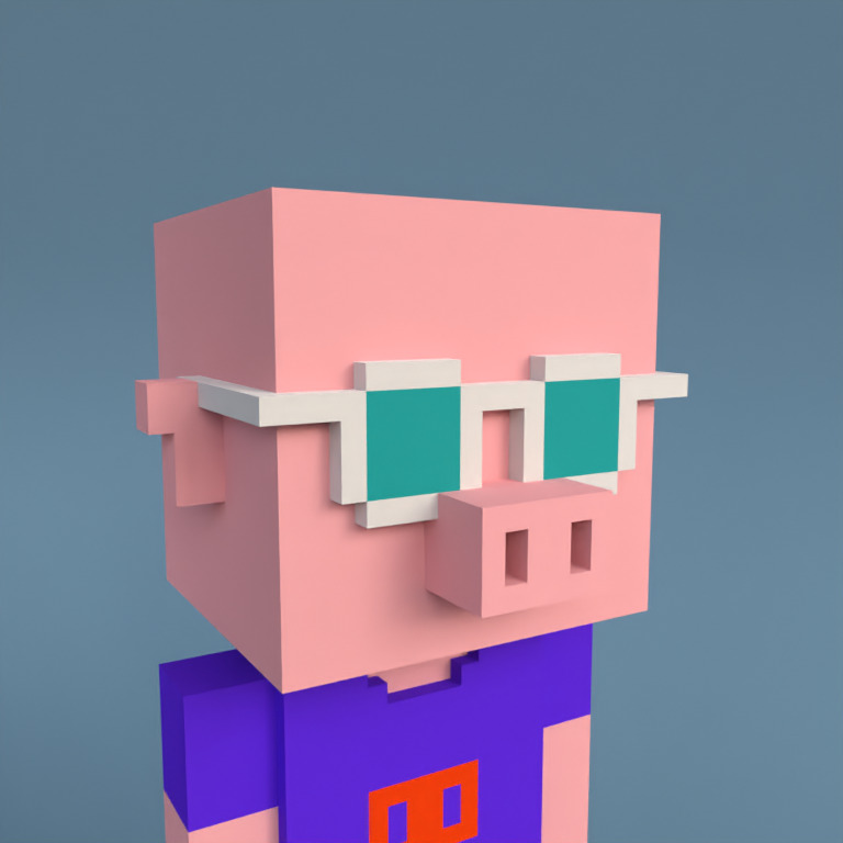 Meebit #18809 — Portrait