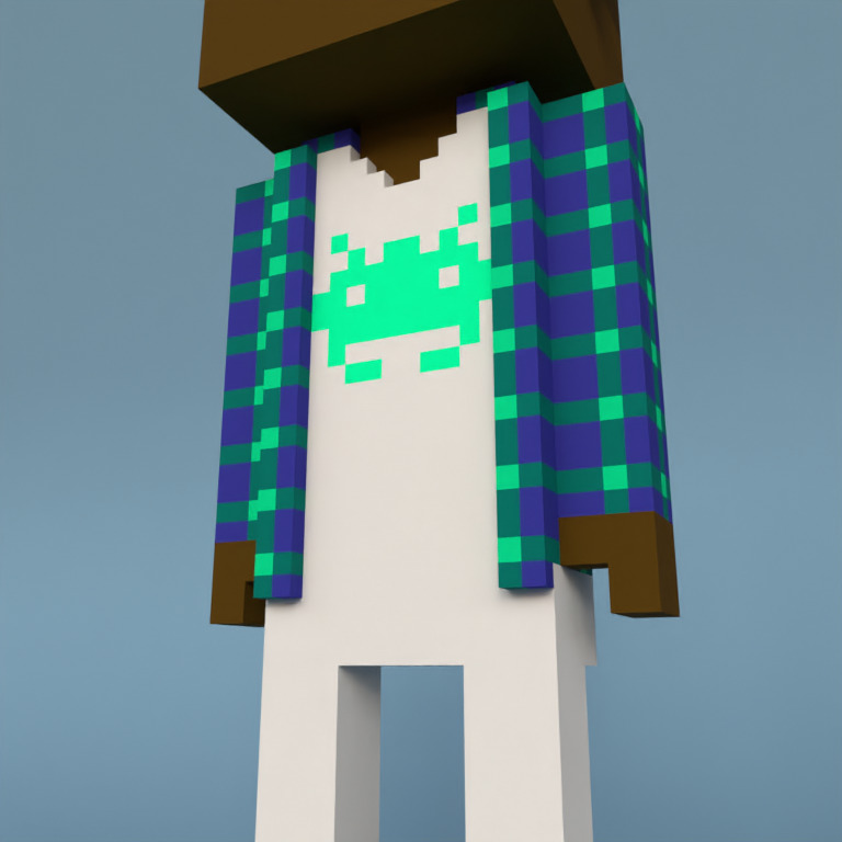 Meebit #18821 — Outfit