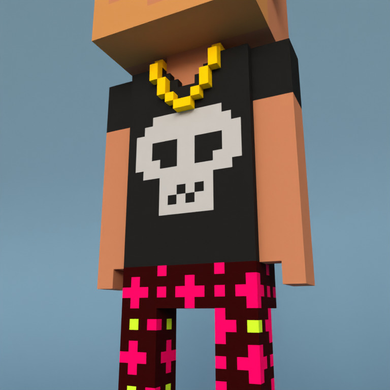 Meebit #18825 — Outfit