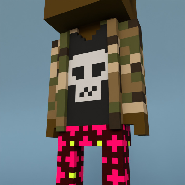 Meebit #18830 — Outfit