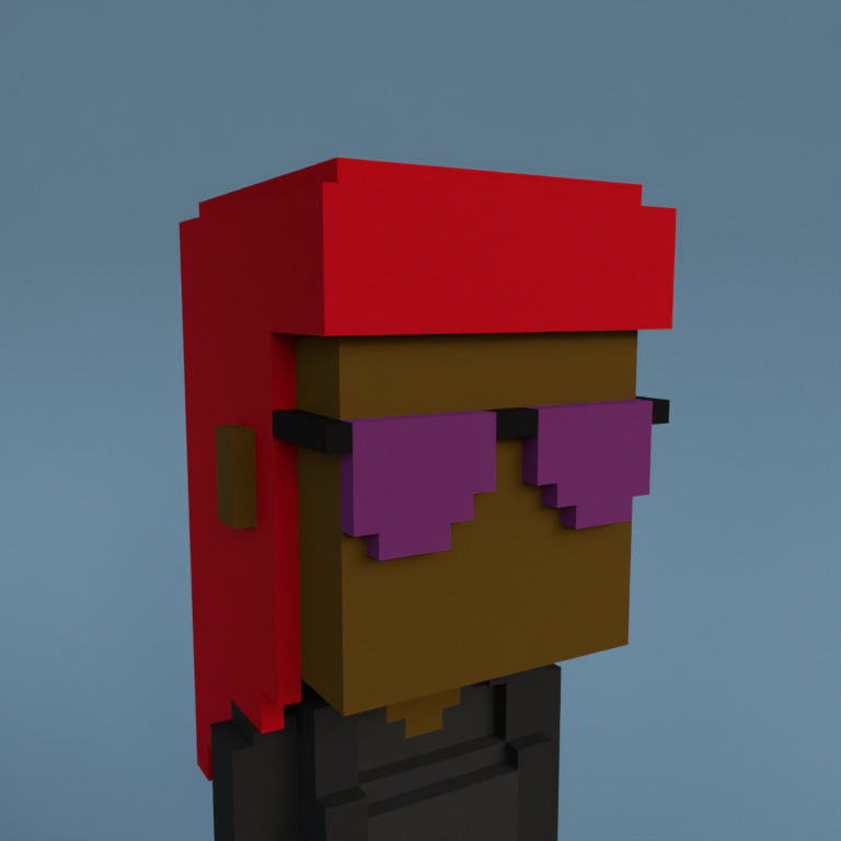 Meebit #18831 — Portrait