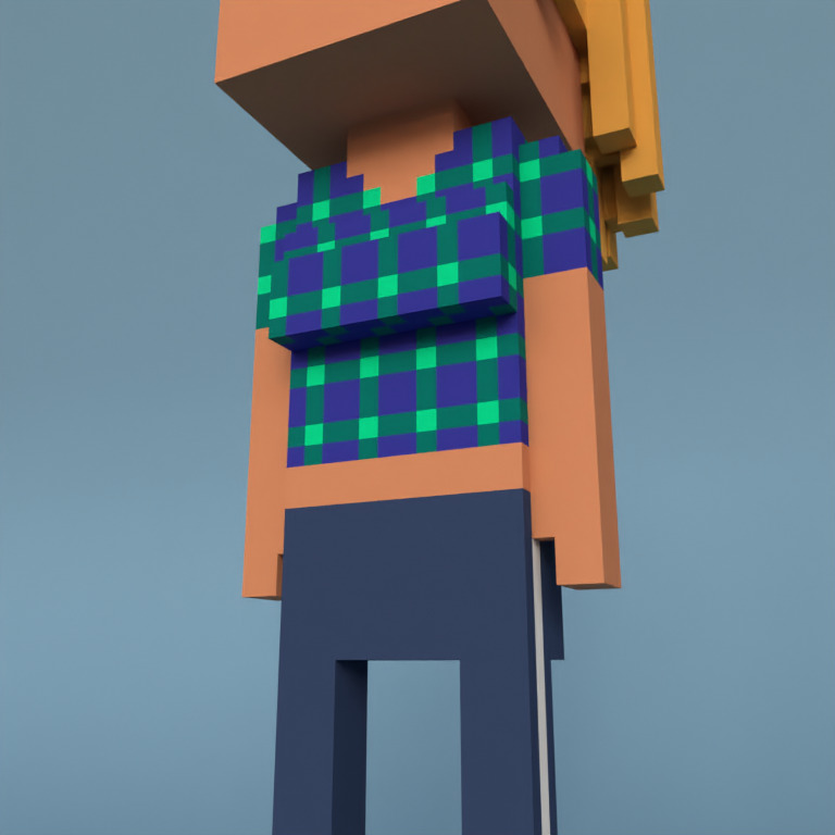 Meebit #18833 — Outfit