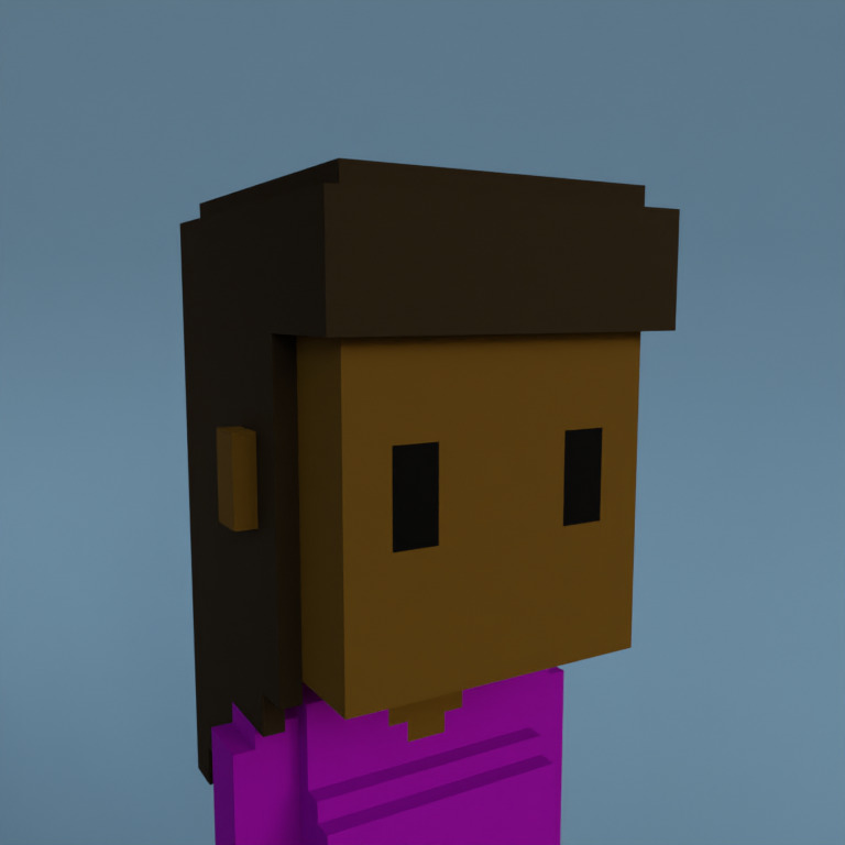 Meebit #18842 — Portrait