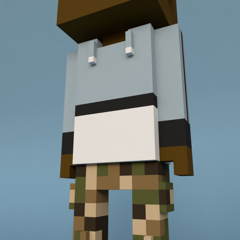 Meebit #18851 — Outfit