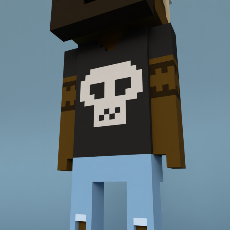 Meebit #18852 — Outfit