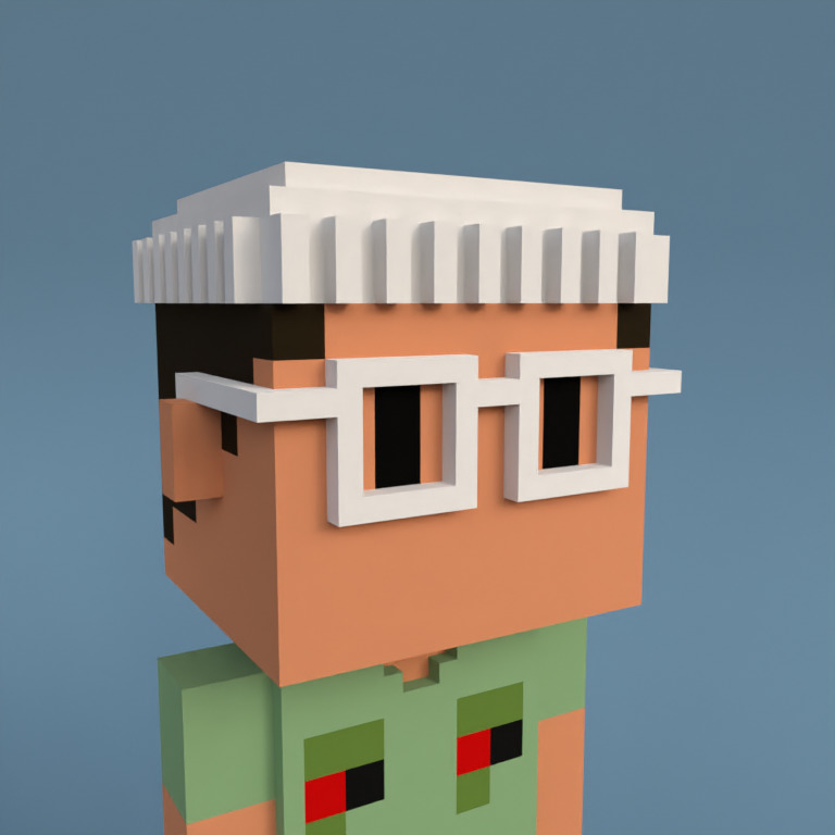 Meebit #18854 — Portrait