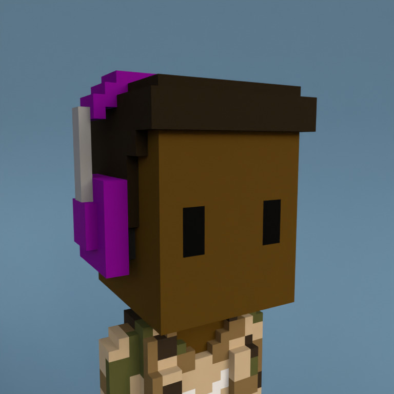 Meebit #18857 — Portrait