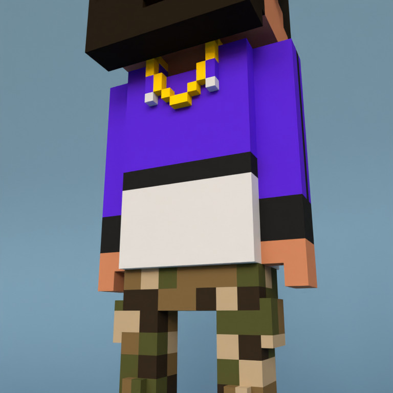 Meebit #18858 — Outfit