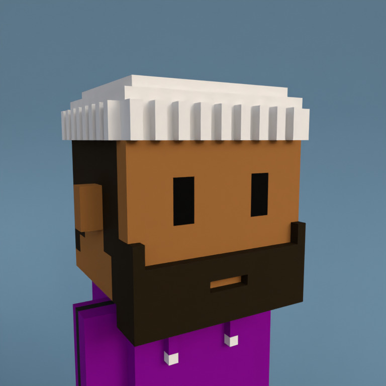 Meebit #18864 — Portrait