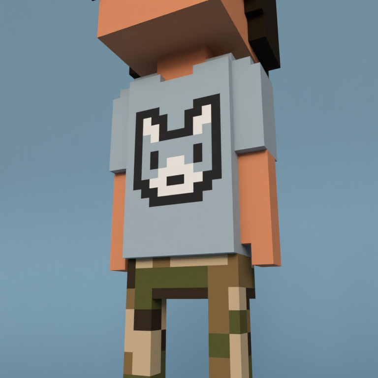 Meebit #18870 — Outfit