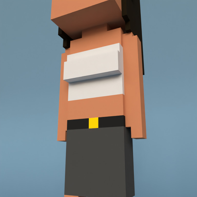 Meebit #18872 — Outfit