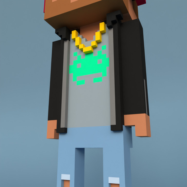 Meebit #18873 — Outfit