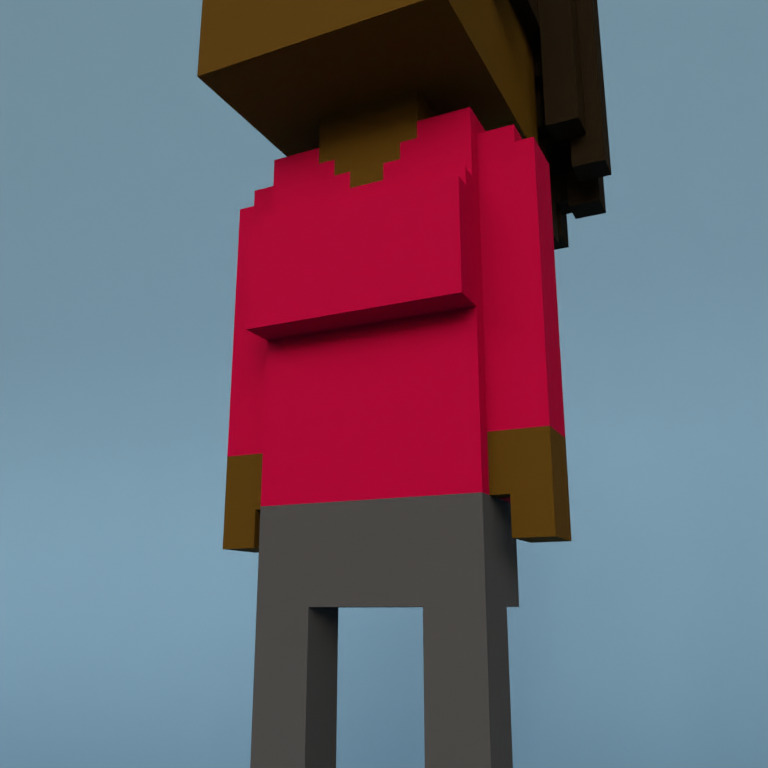 Meebit #18874 — Outfit