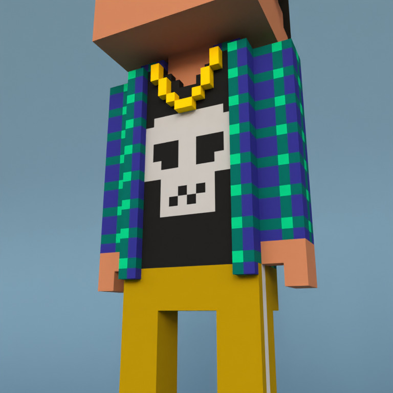 Meebit #18877 — Outfit