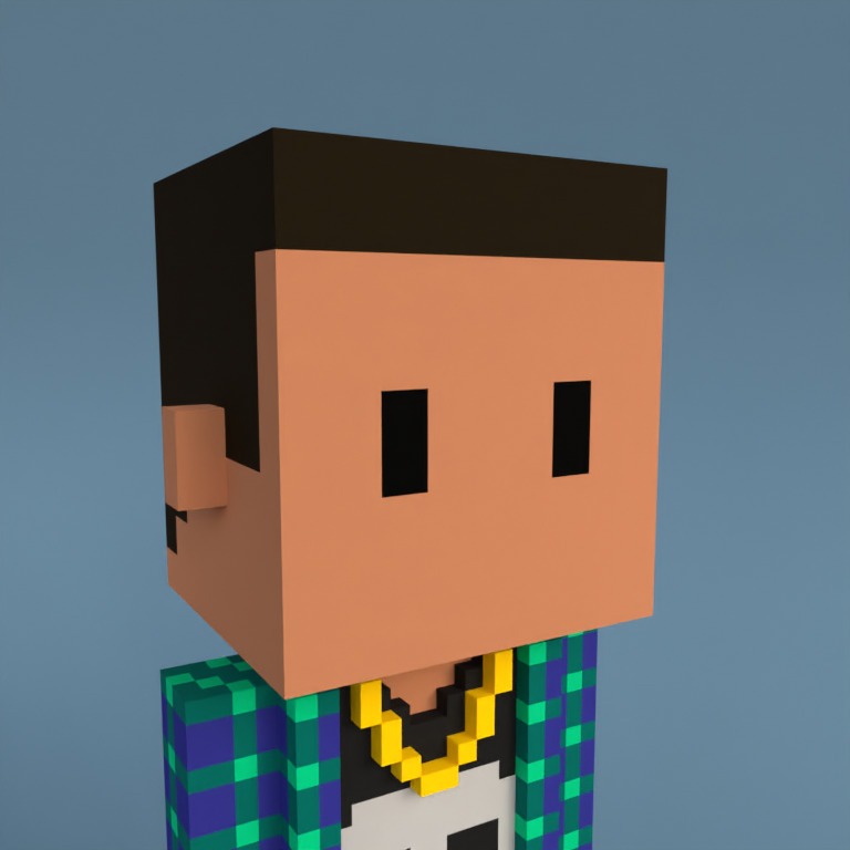 Meebit #18877 — Portrait
