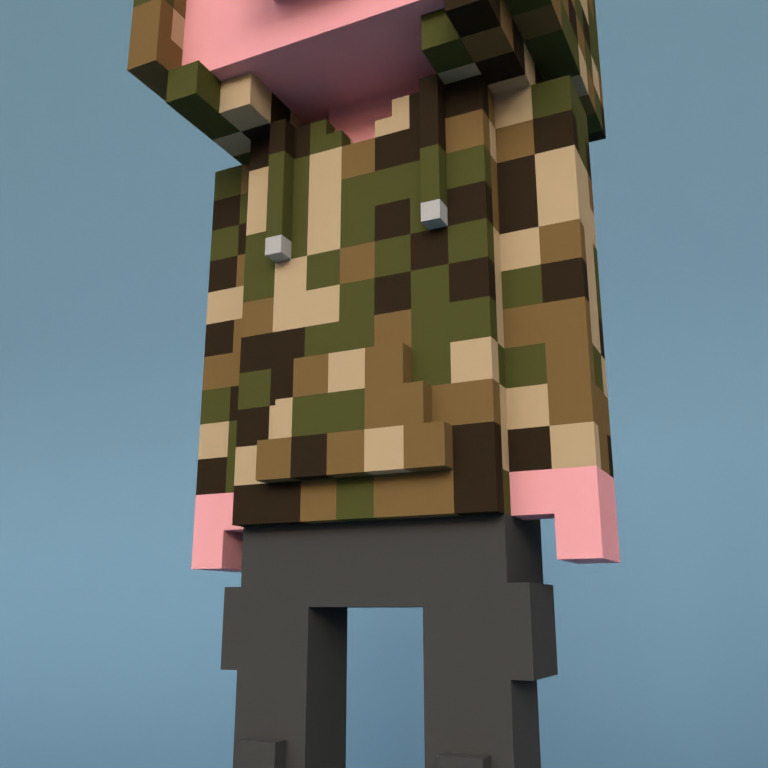 Meebit #18886 — Outfit