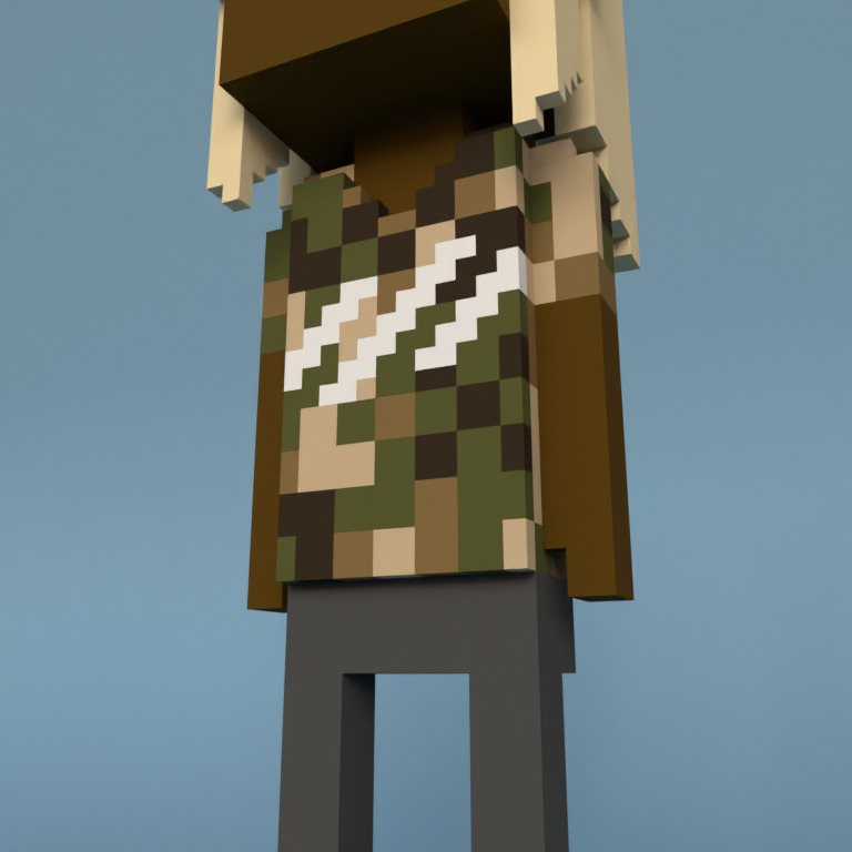 Meebit #18889 — Outfit