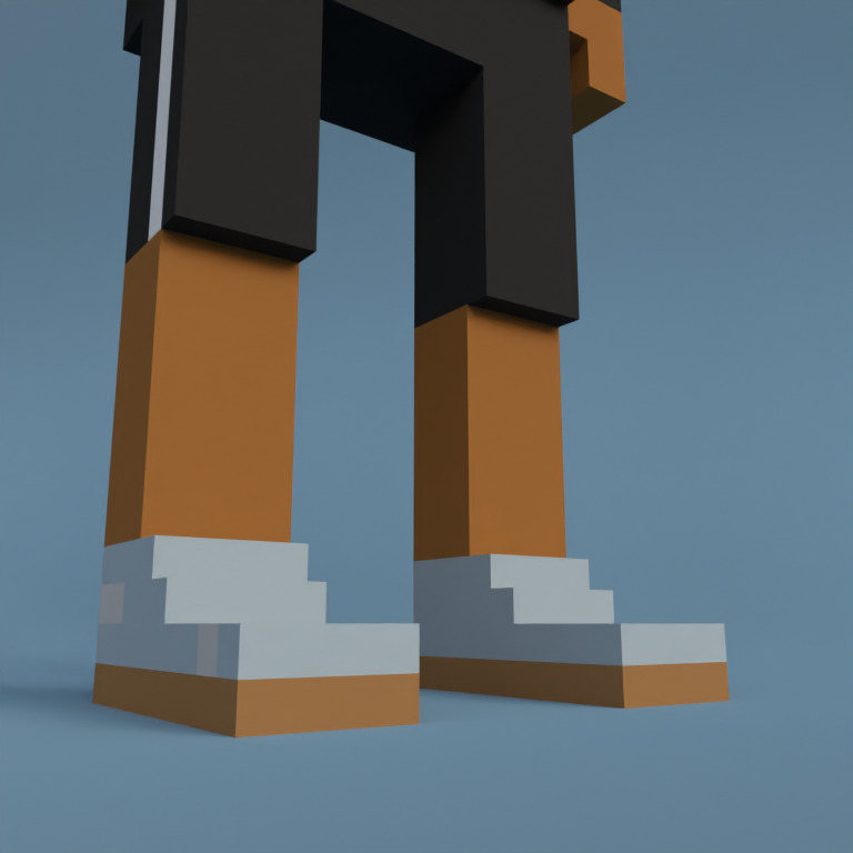 Meebit #18891 — Shoes
