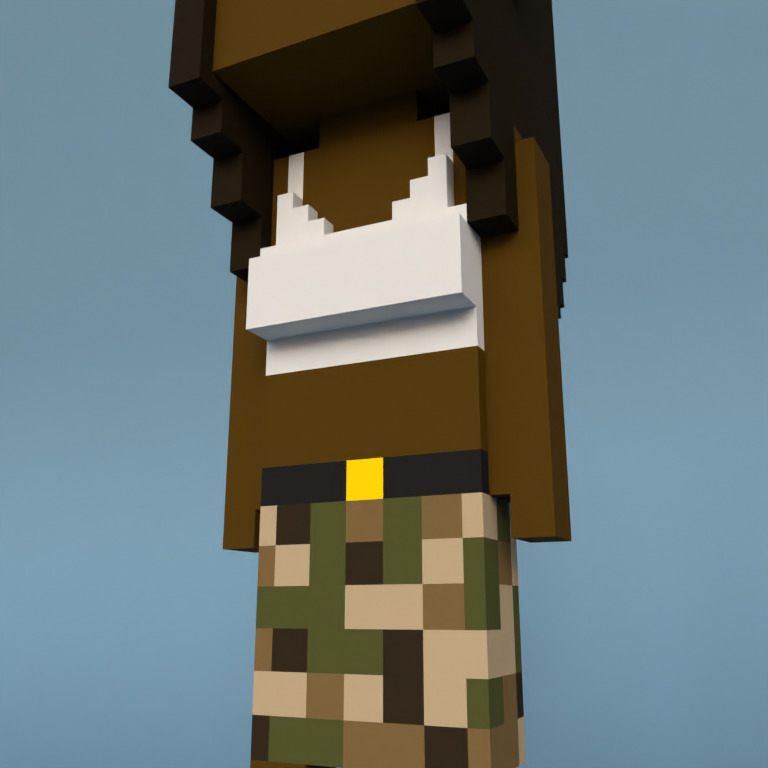 Meebit #18912 — Outfit