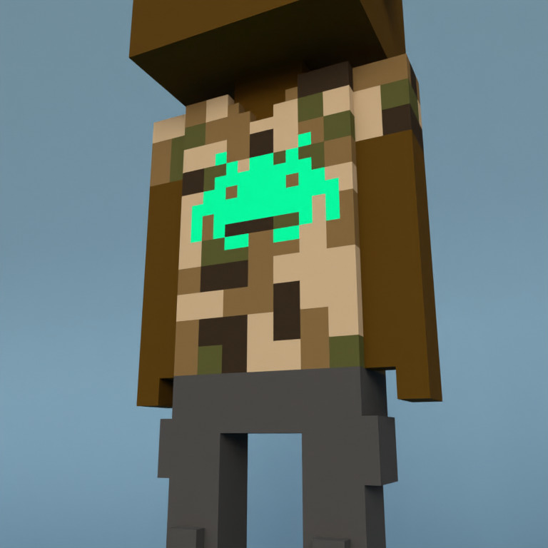 Meebit #18932 — Outfit