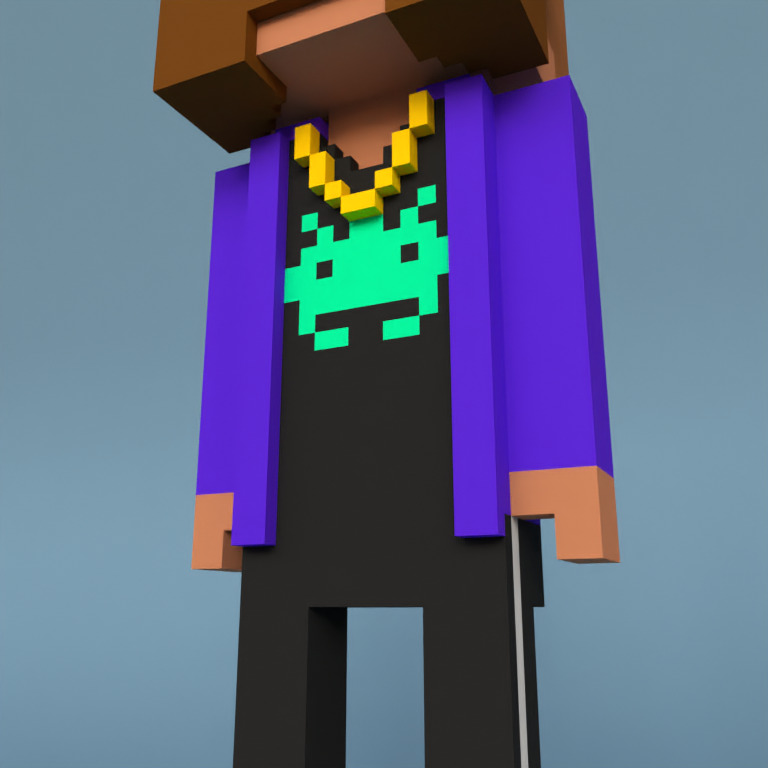 Meebit #18962 — Outfit