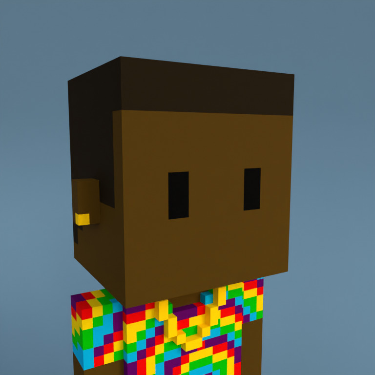 Meebit #18966 — Portrait