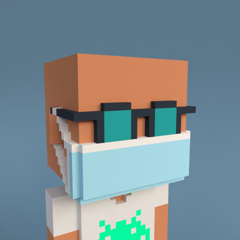 Meebit #18976 — Portrait