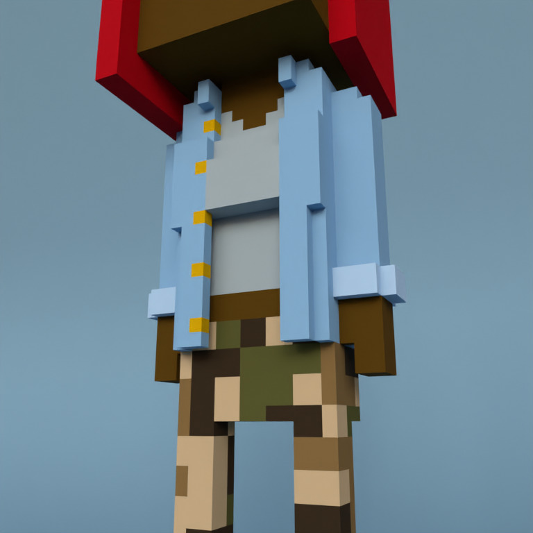 Meebit #18985 — Outfit