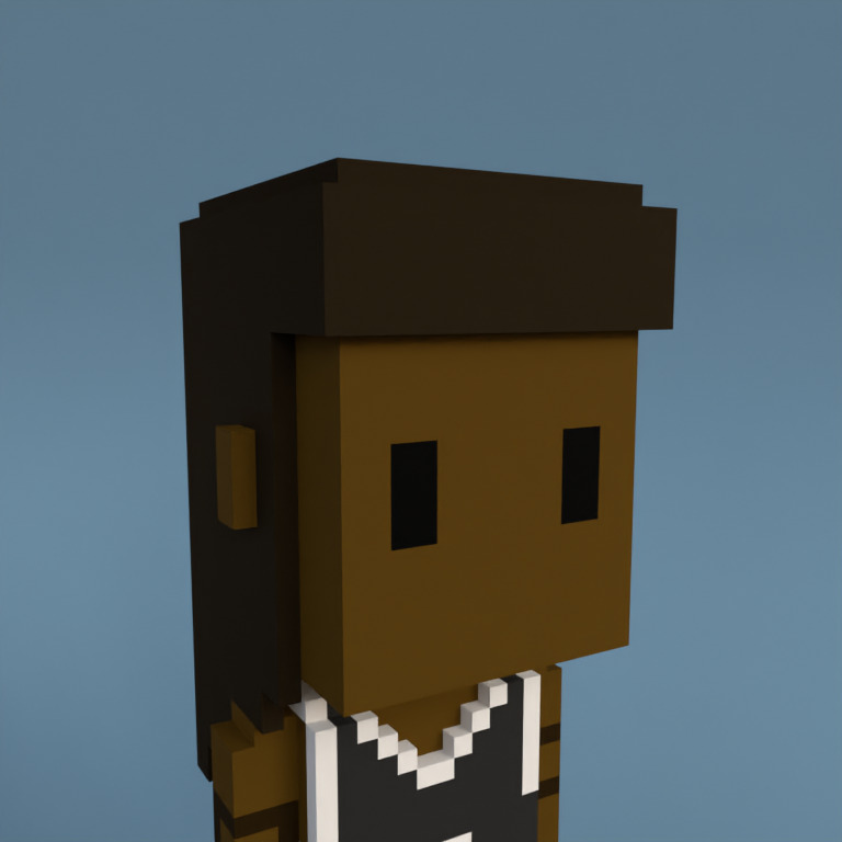 Meebit #18990 — Portrait