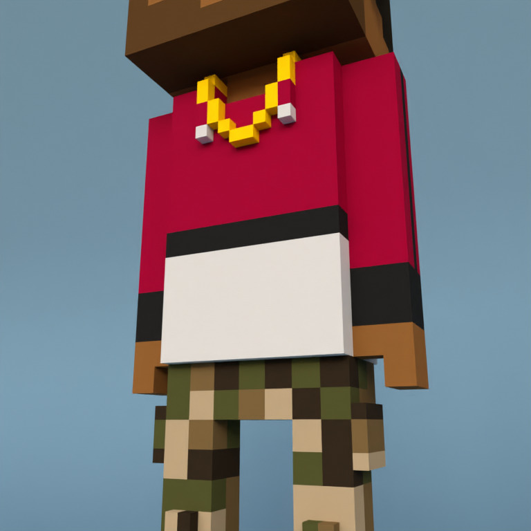 Meebit #18994 — Outfit