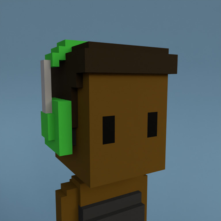Meebit #18996 — Portrait