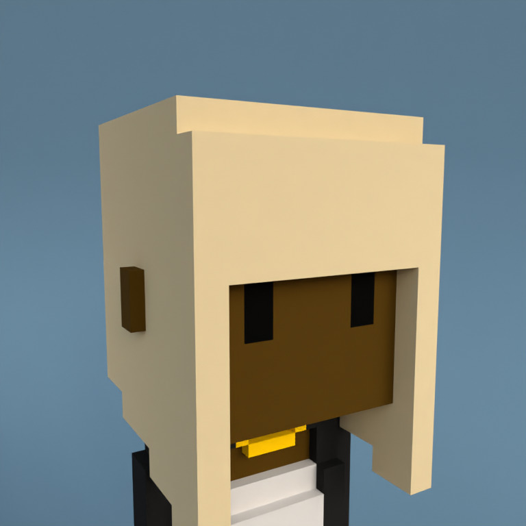 Meebit #19001 — Portrait