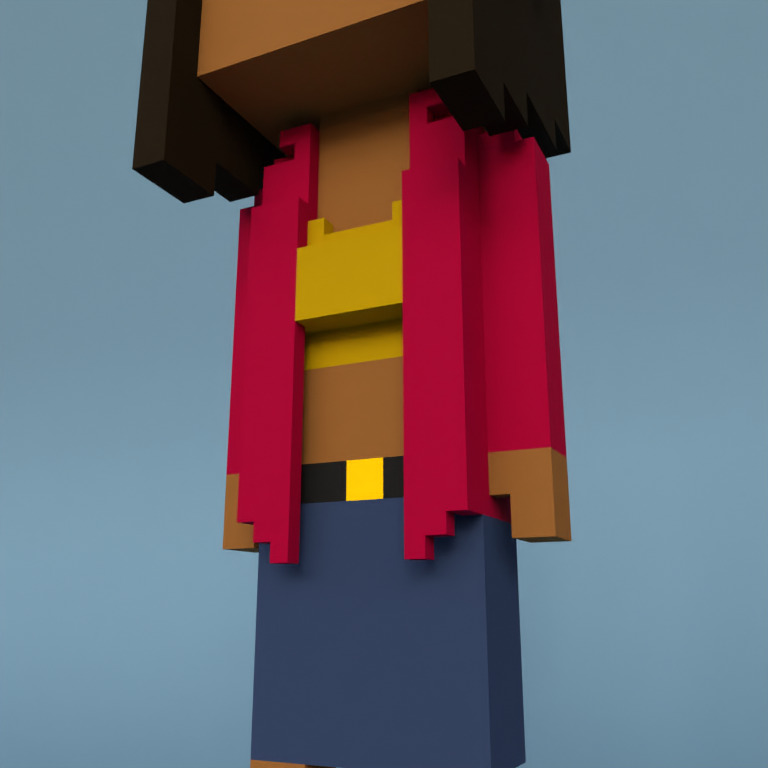 Meebit #19011 — Outfit