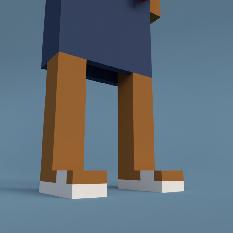 Meebit #19011 — Shoes