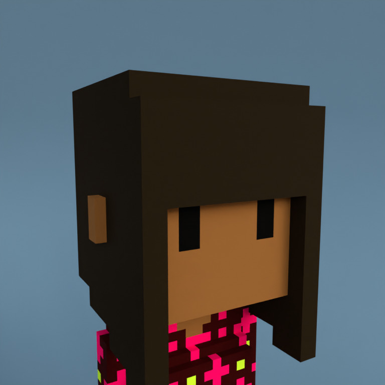 Meebit #19012 — Portrait