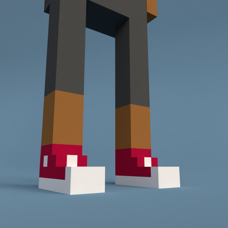 Meebit #19012 — Shoes
