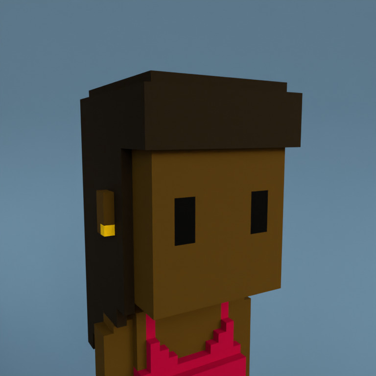 Meebit #19015 — Portrait
