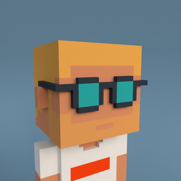 Meebit #19020 — Portrait