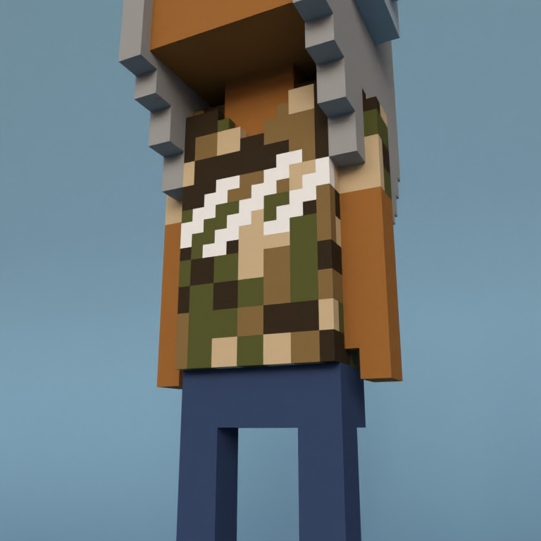 Meebit #19118 — Outfit