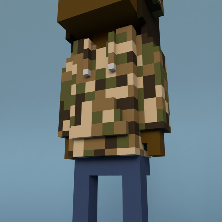Meebit #19122 — Outfit
