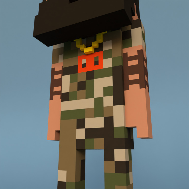 Meebit #19164 — Outfit
