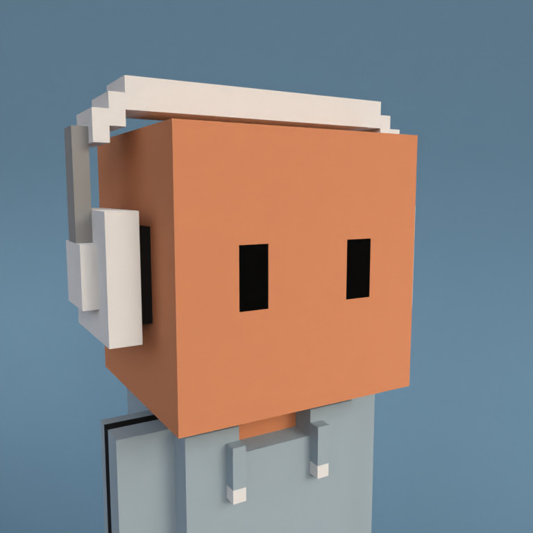 Meebit #19166 — Portrait