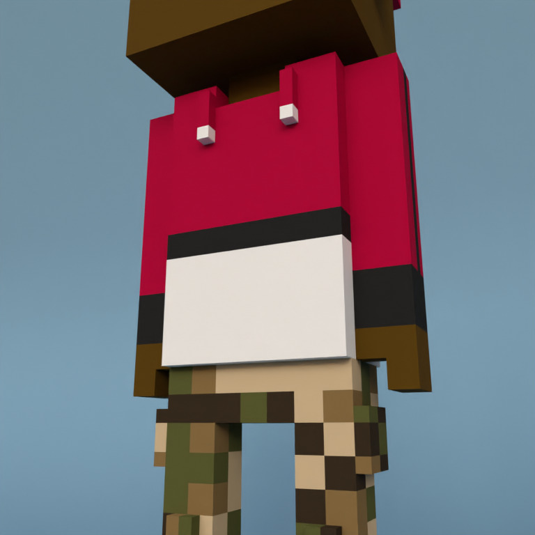 Meebit #19168 — Outfit