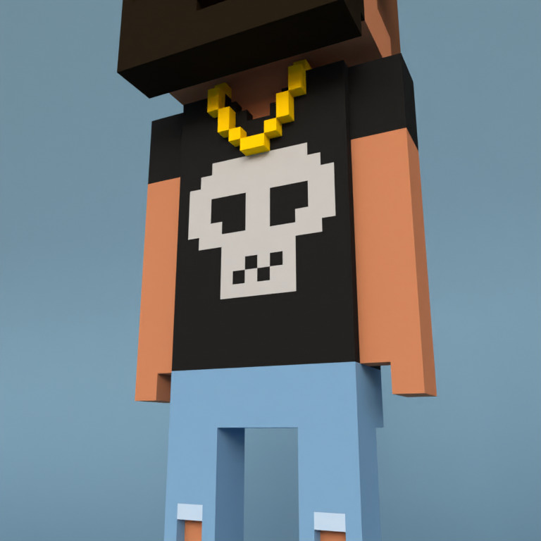 Meebit #19215 — Outfit