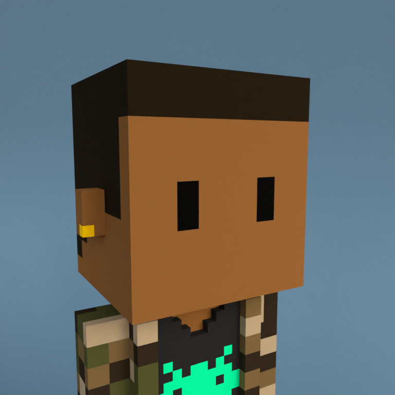 Meebit #19321 — Portrait